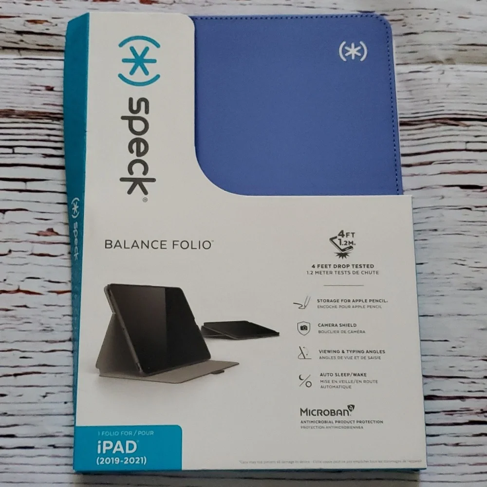 🆕️ SPECK BALANCE FOLIO BLUE CASE